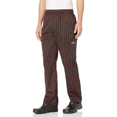 Chef Code Modern Fit Chef Pants with Cargo Pockets and Elastic Waist, Core Colors