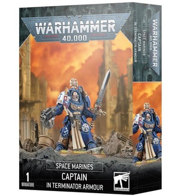 Captain In Terminator Armour Space Marines Warhammer 40K