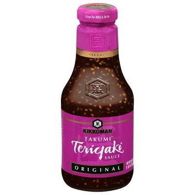 Kikkoman Takumi Teriyaki Sauce Original, 20.5 oz Glass Bottle (Pack of 2)