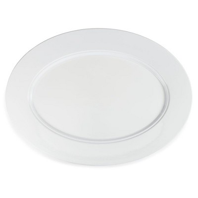 Q Home | Diamond 19" x 14" Melamine Oval Platter