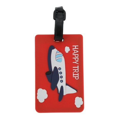 Unique Bargains Happy Pattern Luggage Tag 1 Pc