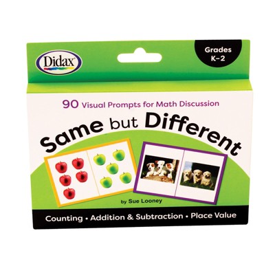Didax Same but Different Cards, Grades K-2 (Case of 2)