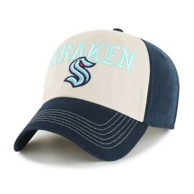 NHL Seattle Kraken Sprague Hat: Cotton Twill, Adjustable Strap, Team Logo Design