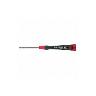 Wiha  Prcsion Slotted Screwdriver, 1/8 in 26070