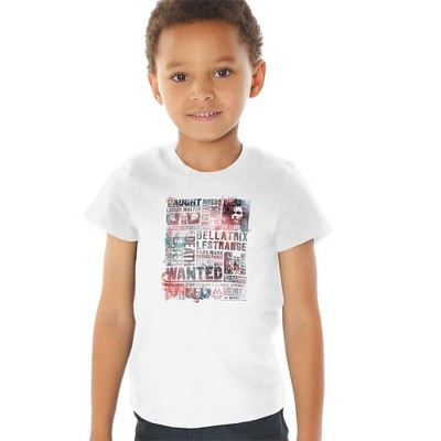 Toddler Boys' Harry Potterdeath Eaters Most Wanted News Clippings T-Shirt