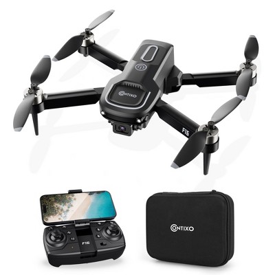 Contixo F16 FPV Drone with Camera - 2.4G RC Quadcopter Drones with 6-Axis Gyro, 1080P HD Camera, Follow Me, Gesture Control, Headless, WiFi, 1 Battery