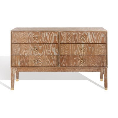 Lorna 6 Drawer Contemporary Dresser - SFV2104 - Safavieh Couture