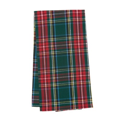 C&F Home 27" x 18" Weston Plaid Fall Woven Christmas Kitchen Dish Towel Decor Decoration Red Yellow Blue Plaid