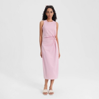 Women's Side-Knot Midi Sundress - A New Day™