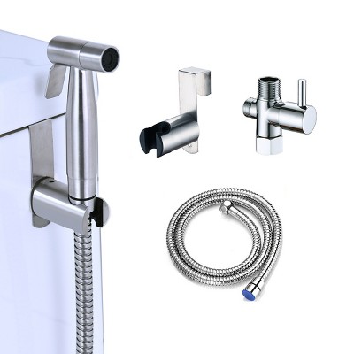 Gulches Bidet Sprayer for Toilet, Handheld Sprayer Kit, Hand Held Bidet, Cloth Diaper Sprayer Set - Easy to Install