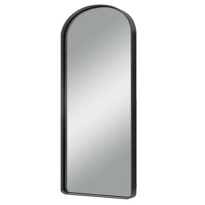 PexFix Deep Modern Arch Framed Full Length Mirror with Rounded Corners