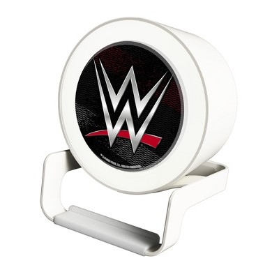 Keyscaper WWE Logos Steel Night Light Charger and Bluetooth Speaker