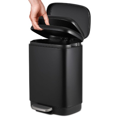 GustoWave 12 Litre Stainless Steel Kitchen Waste Bin