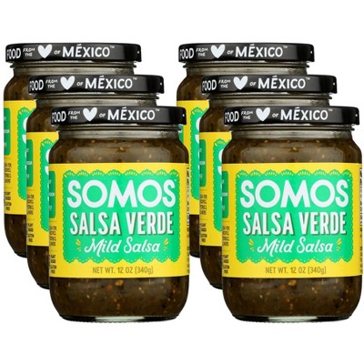 Somos Salsa Verde Mild  - Case of 6/12 oz