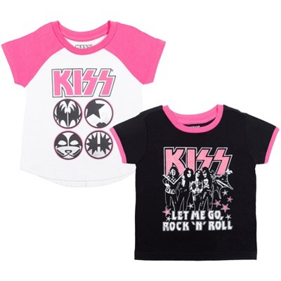 KISS 2 Pack Raglan T-Shirts