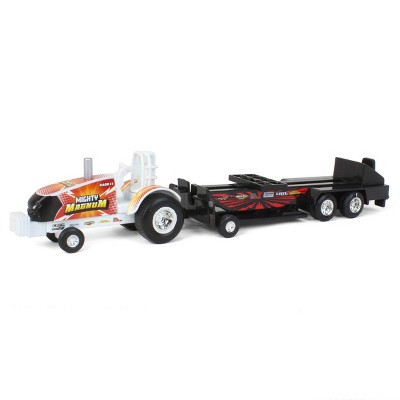 ERTL 1/64 Case IH Magnum "Mighty Magnum" Pulling Tractor with Pulling Sled, 37941-2