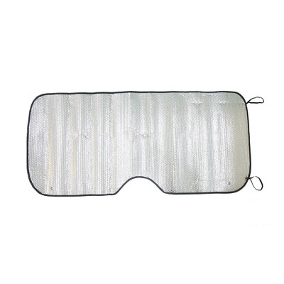 Unique Bargains Aluminium Foil Foldable Car Front Window Windshield Sun Shade Visor Block Cover 137cm x 70cm Silver