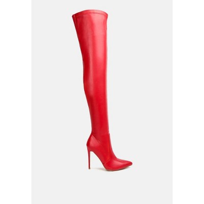 Gush Over Knee Heeled Boots Women
