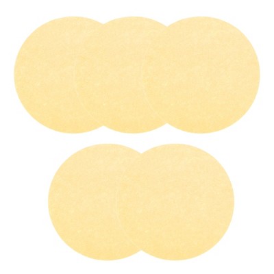 Unique Bargains Convenient Round Compressed Facial Sponge 5 Pcs