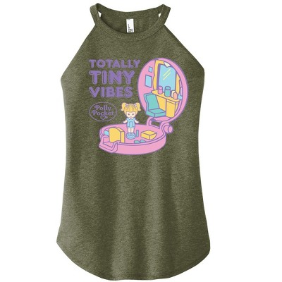 Women's - Polly Pocket - Totally Tiny Vibes Graphic High Neck Tank