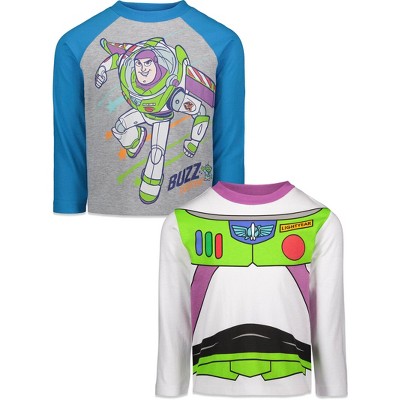 Disney 2 Pack Cosplay Raglan Long Sleeve T-Shirts Toddler