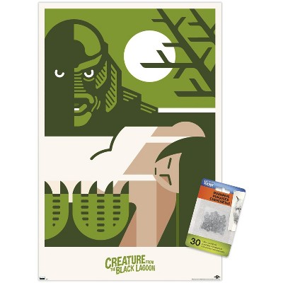 Trends International Creature from the Black Lagoon - Graphic Unframed Wall Poster Prints