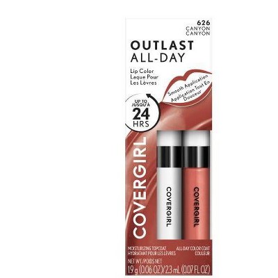 COVERGIRL Outlast All-Day Lip Color with Topcoat - 0.07 fl oz