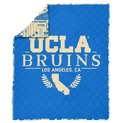 NCAA UCLA Bruins 60 x 80 Quilted Throw Blanket