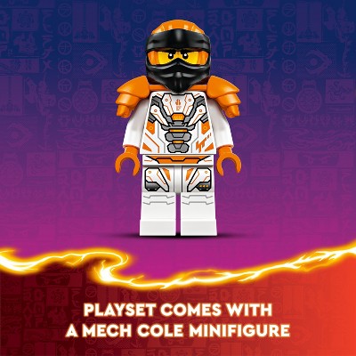 LEGO NINJAGO Cole's Titan Dragon Mech Adventure Ninja Toy 71821