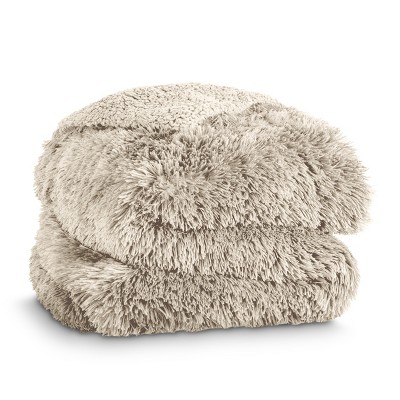 Shaggy Faux Fur Blanket by Bare Home