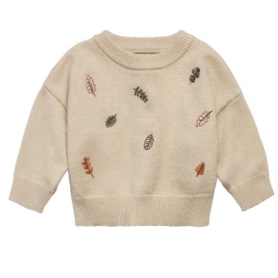 Modern Moments™ by Gerber Baby Neutral Embroidered Sweater