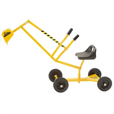Big Dig Sandbox Digger Excavator Crane with 360 Degree Rotation Base