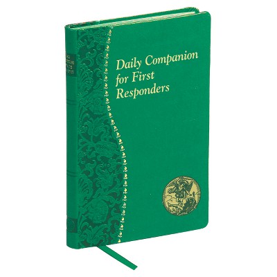 Daily Companion for First Responders - by  Allan F Wright (Leather Bound)