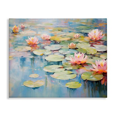 Stupell Industries Modern Lily Pad Painting, 16" x 20"