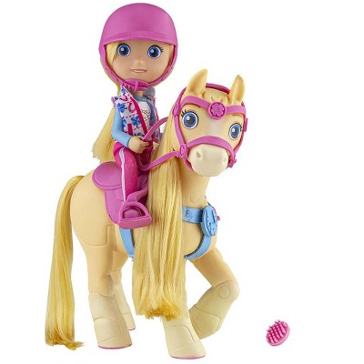 Breyer Animal Creations Breyer Pipers Pony Tales Horse & Rider Playset | Piper & Spark