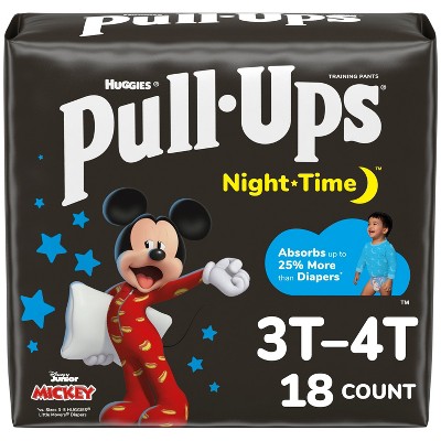 Pull-Ups Boys' Night-Time Potty Training Pants - 3T-4T - 18ct