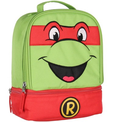 Teenage Mutant Ninja Turtles TMNT All Turtles Dual Compartment Lunch Box