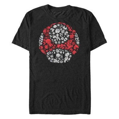 Men's Nintendo Super Mario Toad Icons T-Shirt