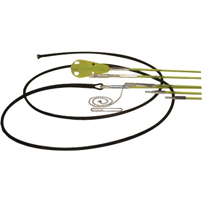 Labor Saving Devices 36-Ft. Creep-Zit™ Pro FiberFuse™ Wire-Running Rod Kit in Green