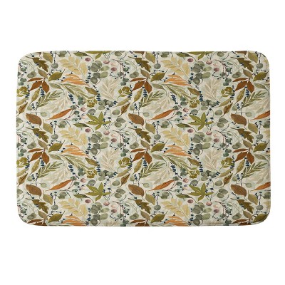 Deny Designs Marta Barragan Camarasa Autumn Fall Wild Forest Memory Foam Bath Mat