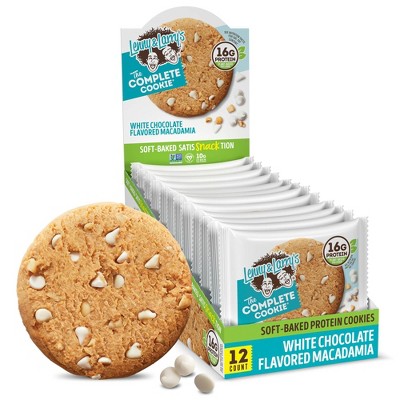 Lenny & Larry's Complete Vegan Cookies - White Chocolate Flavored Macadamia - 12ct