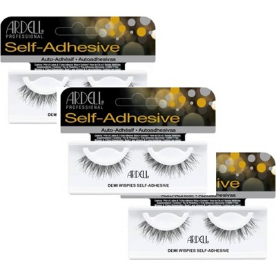 Ardell Professional Self-Adhesive Lashes - Demi Wispies #61415 - (Pack of 3)
