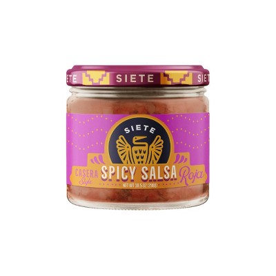 Siete Casera Spicy Salsa Roja - 10.5oz