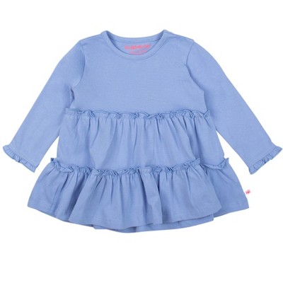 RuffleButts Toddler Girls Knit Ruffle Tiered Tunic