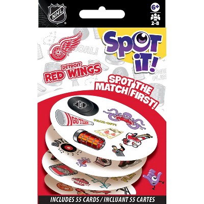 MasterPieces Officially Licensed NHL Detroit Red Wings Spot It Game for Kids and Adults