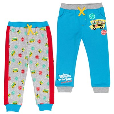 CoComelon JJ Fleece 2 Pack Jogger Pants Toddler