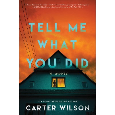 Tell Me What You Did - by Carter Wilson (Paperback)