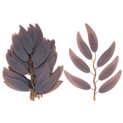 Unique Bargains Artificial Willow Leaves 100 Pcs