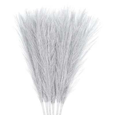 Unique Bargains Fake Artificial Fluffy Pampas Grass for Wedding Decoration