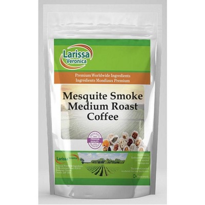 Larissa Veronica Mesquite Smoke Medium Roast Coffee (Gourmet, Naturally Flavored, Whole Coffee Beans) (16 oz, ZIN: 554719)